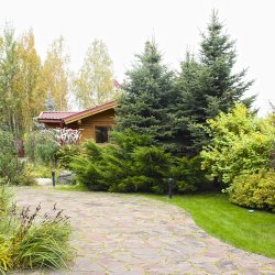 Ландшафтный дизайн дачного участка 18 соток фото